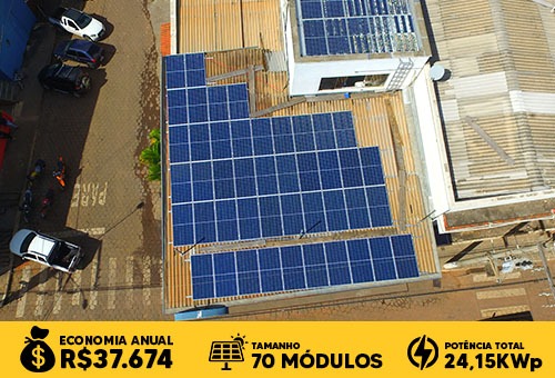 Solar Energia - Novo Projeto - Posto Didi