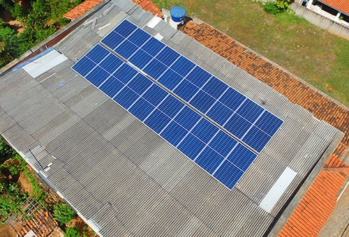 Solar energia - novo projeto - mercearia super kilo