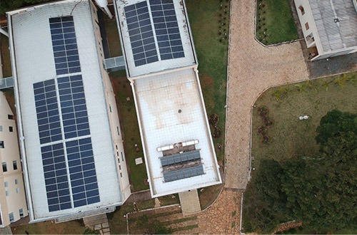 usina solar - solar energia - sitio luar da serra